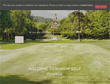 Tablet Screenshot of mahongolfcourse.ie